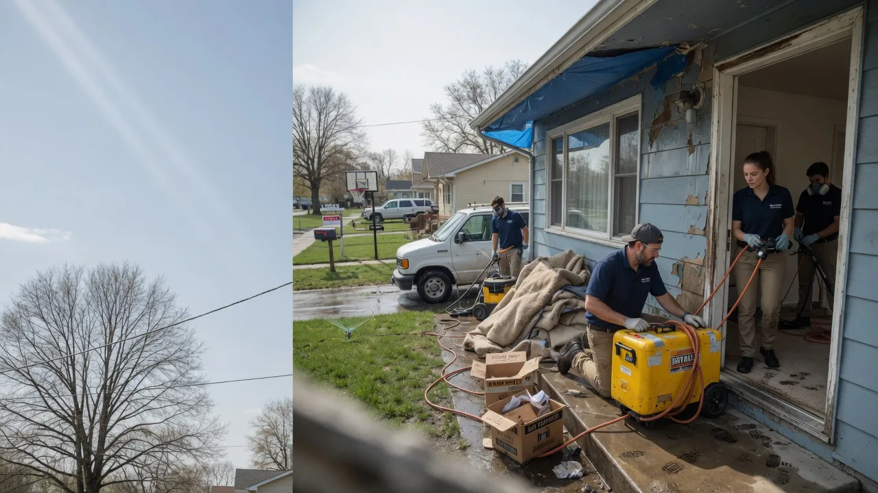 Basement Flood Cleanup in Indiana, PA near me